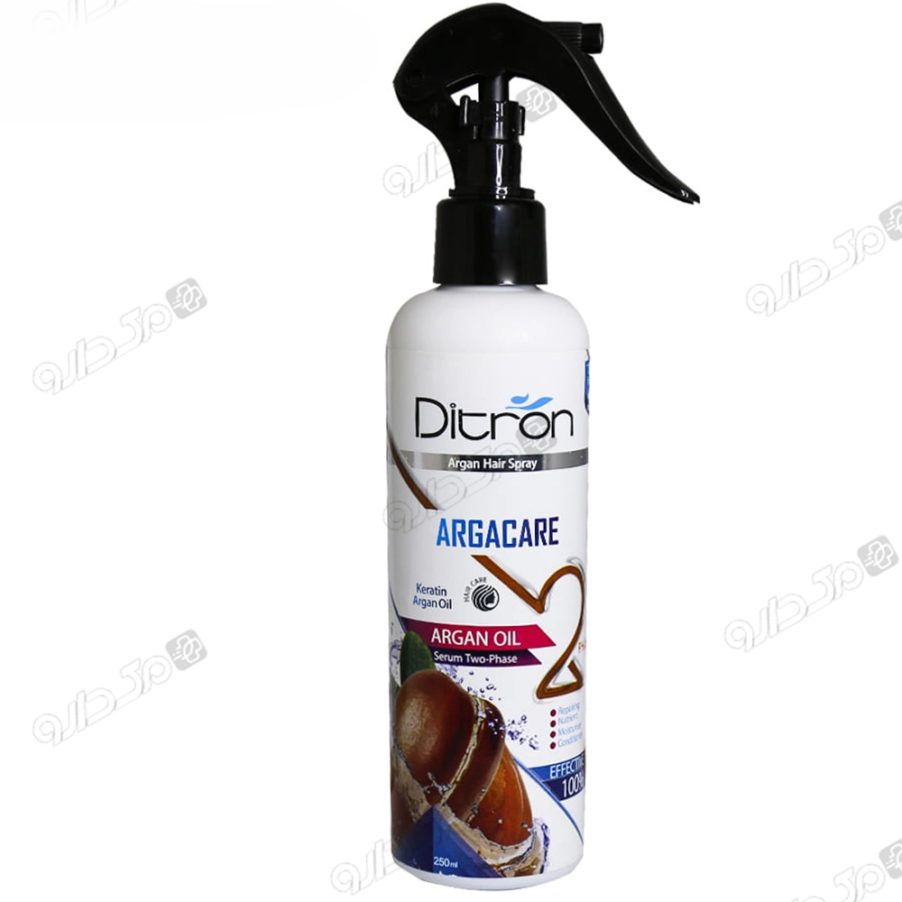 سرم دو فاز رطوبت رسان حاوی کراتین و روغن آرگان دیترون